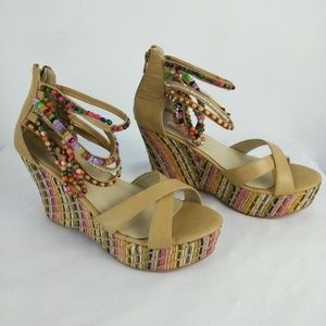 Wedge platform Sandal - 9.5
